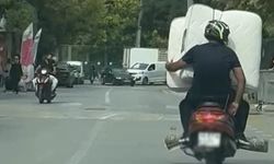 Bursa'da motosikletteki airbagi gören şaşırdı!