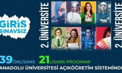 Anadolu Üniversitesi'nde Sınavsız İkinci Üniversite için son günler!