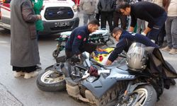 Bilecik'teki kazada kendi canını değil, motosikletini düşündü!