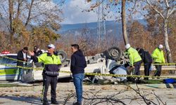 Direksiyon hakimiyetini kaybeden kamyonette 2 kişi öldü!