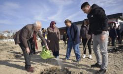 Eskişehir'deki yeni tesise fidan dikimi!