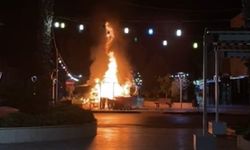 Antalya'da ekmek teknesi gözünün önünde yandı!