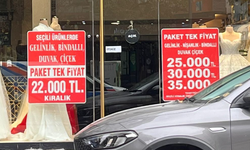 Eskişehir'deki gelinlikçiler sezon sonu indiriminde