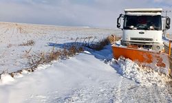 Eskişehir'de kar yağışına anında müdahale!