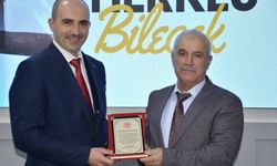 Bilecik'te emekliliğe ayrılan personellere başarı belgesi