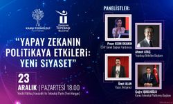 Eskişehir'de yapay zekanın politikaya yansıması konuşulacak