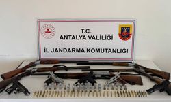 Antalya'da silah operasyonu!