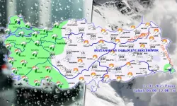 Meteoroloji’den 12 Ocak 2025 hava durumu tahmini