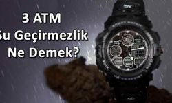 3 atm su geçirmezlik ne demek?