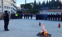 Bilecik'te yangın eğitimi verildi