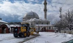 Bilecik'te buzlanmaya karşı çalışma