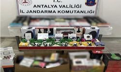 Antalya'da binlerce kaçak ürün ele geçirildi