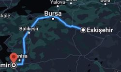 Eskişehir İzmir arası kaç km?