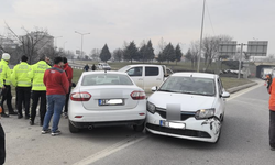 Eskişehir'e dönerken korkutan kazayı yaşadı!