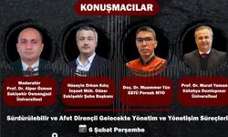 Eskişehir'de sürdürülebilir bir gelecek için panel düzenlenecek