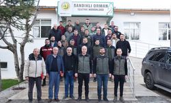 Eskişehir'de emekli personele veda