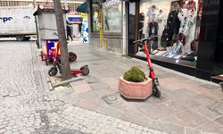 Eskişehir'de scooterları gelişi güzel bırakıyorlar