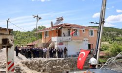 Bilecik valisi cami temel atma törenine katıldı