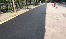 Adalar Bölgesi'nde  bisiklet yolu çalışmaları sürüyor