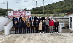 Sokak Hayvanları Tedavi ve Rehabilitasyon Merkezi'ne anlamlı ziyaret