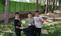Bilecik'te öğrencilerden doğa dostu farkındalık