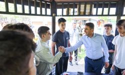 Vali Aygöl’den sınav öncesi öğrencilere moral ziyareti