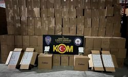 Kaçak ürün operasyonunda 10 milyon TL'lik vurgun!