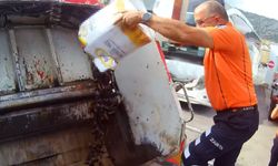 Midye operasyonunda 50 kilo midye çöpe döküldü!