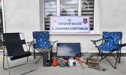 Eskişehir'de hırsızlar kamp malzemelerini bile çaldı!