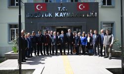 Bilecik  Valisi'nden Bozüyük’e veda ziyareti!