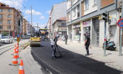 Eskişehir Çamlıca Mahallesi'nde yol çalışması!