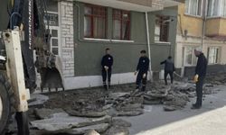 Deliklitaş’ta üst yapı çalışması sürüyor