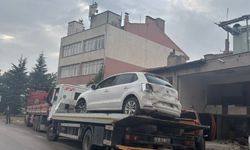 Eskişehir'deki kazada araçlar hurdaya çıktı!