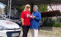 56 yaşındaki kadın ehliyet hayalini gerçekleştirdi