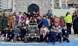 Osmaneli'de çocuklara trafik eğitimi