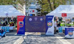 Eskişehir Valiliği önünde trafik güvenliği etkinliği