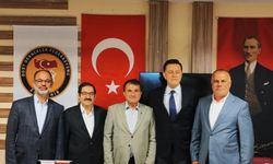 Eskişehirli Erzurumlulardan Nabi Hatipoğlu’na ziyaret