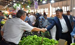 Başkan Durgut, pazarcı esnafıyla buluştu!