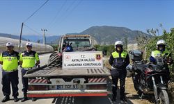Antalya’da motosikletlere sıkı denetim