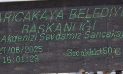 Eskişehir'de rekor sıcaklık,  50 dereceyle hayat durdu!