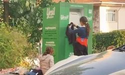 Atık giysi dolapları hırsızların hedefi oldu!