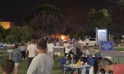 Bursa’daki parkta yangın paniği