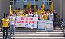 Eskişehir'de eğitimciler sesini yükseltti!