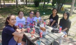 Önce antrenman sonra simit keyfi