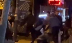 Bursa'da sokak ortasında darp!