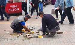 Eskişehir'de oynayan kilit taşları yenileniyor