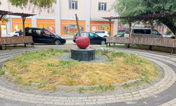 Eskişehir'in merkezindeki bakımsız park dikkat çekti