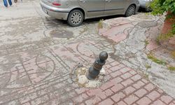 Eskişehir’in merkezinde tehlikeli duba