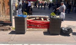 Eskişehir'in göbeğindeki kazı çalışmasına aman dikkat