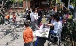Eskişehir'de okul yararına mini kermes